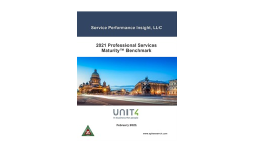 2021 Professional Services Maturity Benchmark