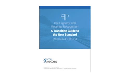 A Transition Guide to the New Revenue Recognition Standard