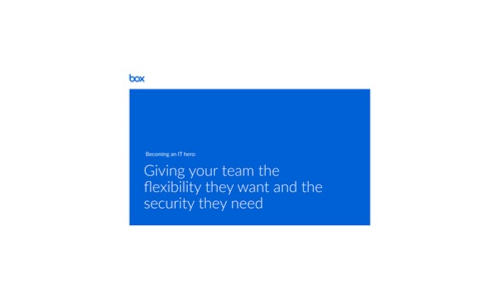 Become An IT Hero: Giving your team the flexibility they want and the security they need