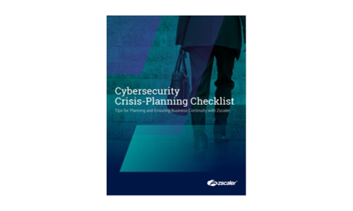 Cybersecurity Crisis-Planning Checklist