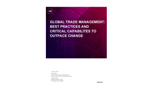Global Trade Management: Best Practices and Critical Capabilities to Outpace Change