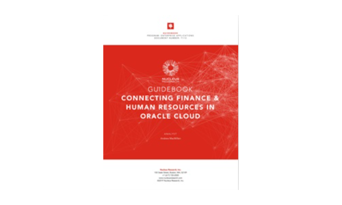 Nucleus Guidebook: Connecting Finance and HR in Oracle Cloud