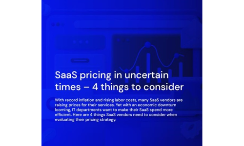 SaaS pricing in uncertain times – 4 things to consider