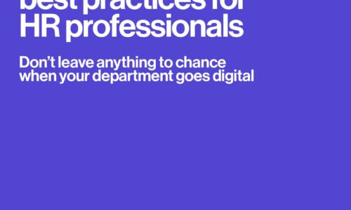 Seven Digital Best Practices for HR Professionals: Don