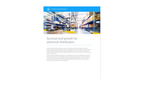 Survival and growth for electrical distributors