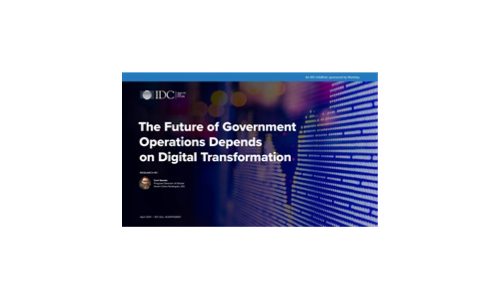 The Future of Government Operations Depends on Digital Transformation