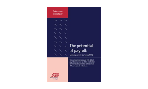 The potential of payroll: Global payroll survey 2021